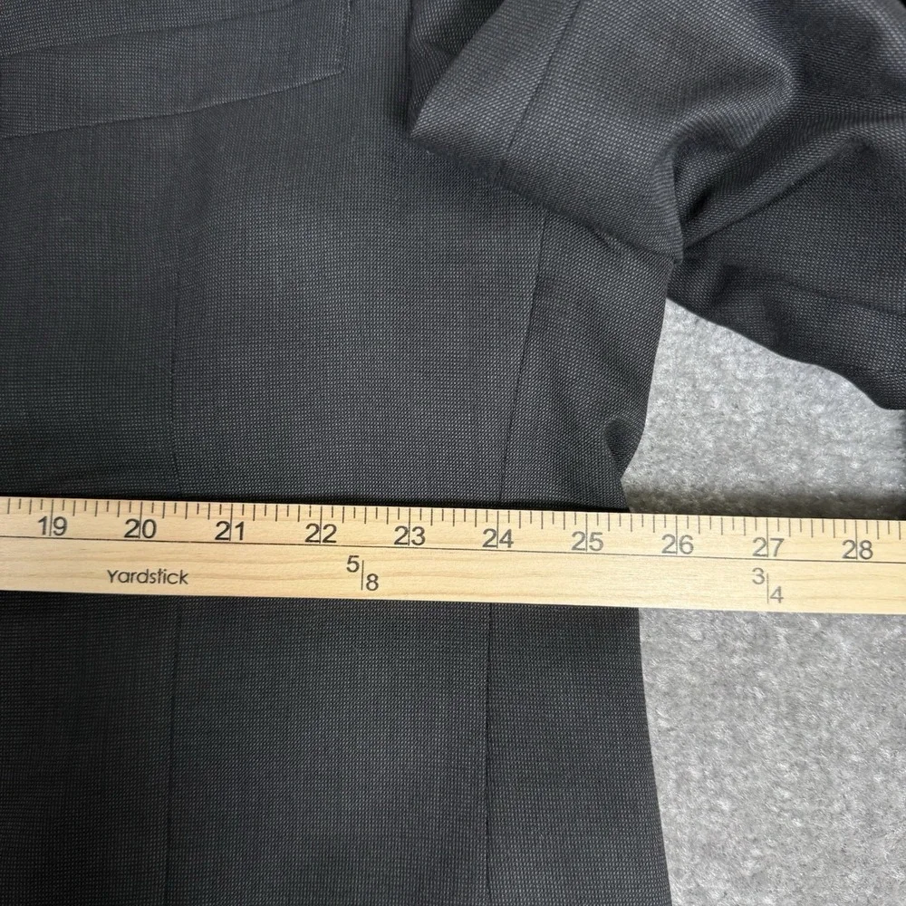 Jos A Bank Blazer Men's 52R Black Wool‎ Two Button Travelers Collection Jacket